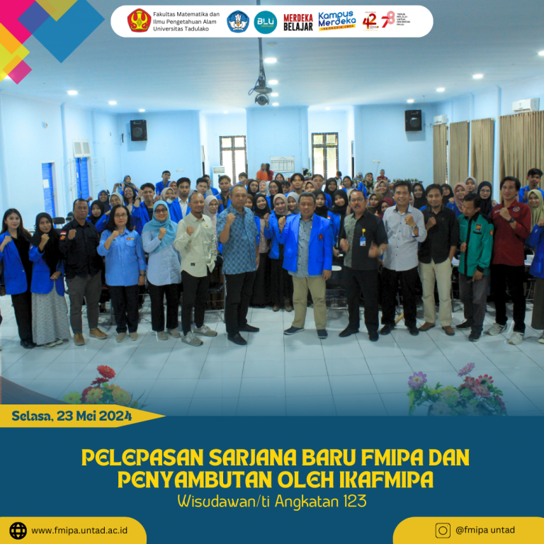Pelepasan Sarjana Baru FMIPA dan Penyambuutan oleh IKAFMIPA 2024
