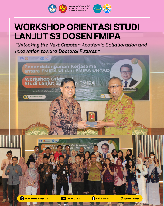 Workshop Orientasi Studi Lanjut S3 Dosen FMIPA