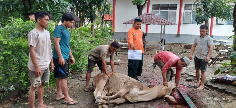 Berkurban Bersama Fakultas MIPA Universitas Tadulako