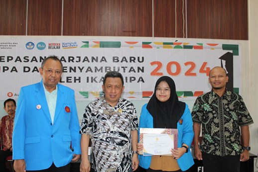 PELEPASAN SARJANA BARU FMIPA UNTAD ANGAKATAN KE-126 DAN PENYAMBUTAN OLEH PENGURUS CABANG IKA FMIPA UNTAD