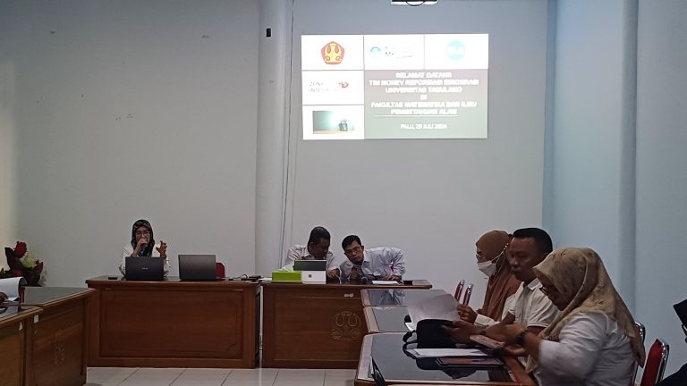 FMIPA UNTAD BERPROSES MENUJU PEMBANGUNAN ZONA INTEGRITAS