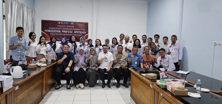 Awal Tahun Depan, Untad Siap Menerima Mahasiswa Baru Prodi Profesi Apoteker
