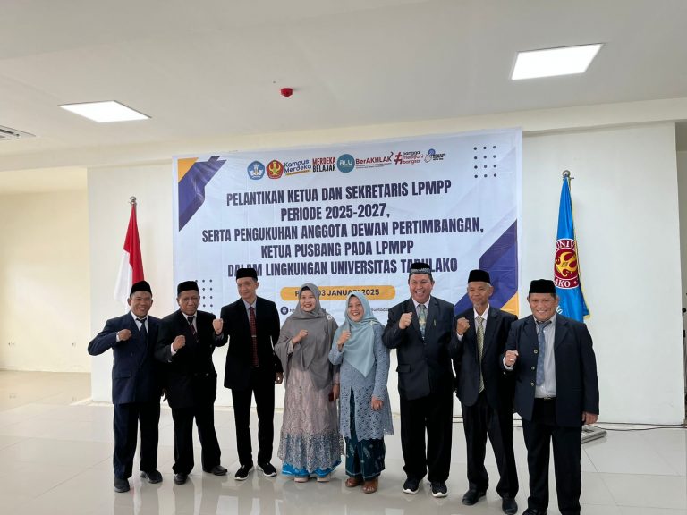 Pelantikan Prof. Darmawati Darwis sebagai Kepala LPMPP Universitas Tadulako Periode 2025-2027