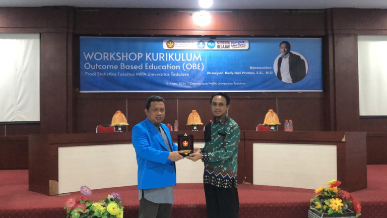 Prodi Statistika Melaksanankan Workshop Penyusunan Kurikulum Outcomed Based Education (OBE)